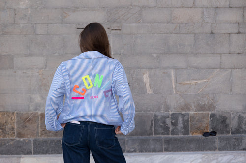 Blouse 'ICONIC Blue'
